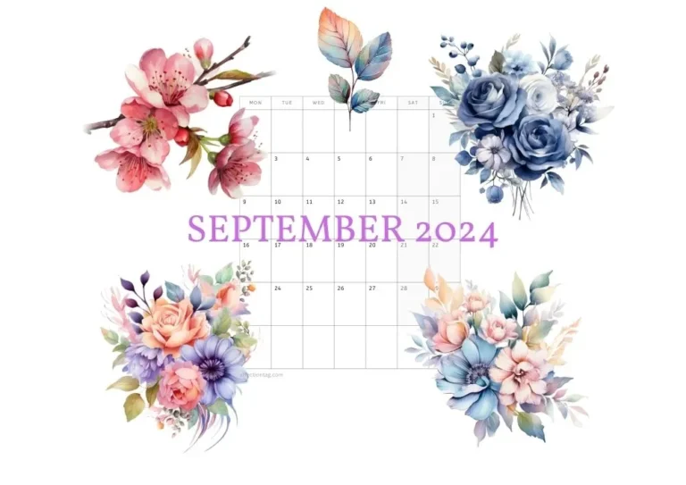 2024 september calendar multiple theme free printable download, preview image