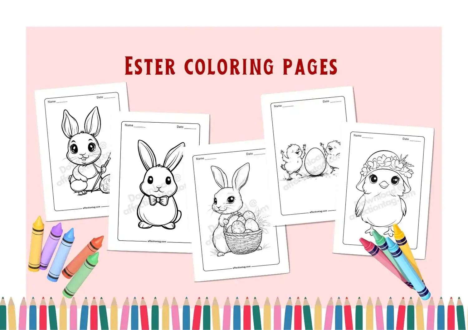 Ester coloring pages