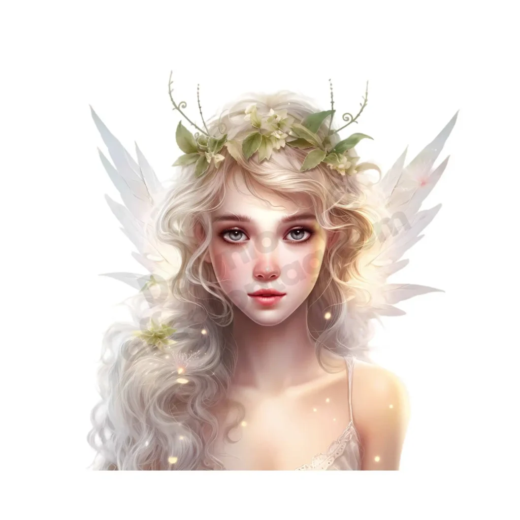 Free Fairy Cliparts to Download and Print – Whimsical Fantasy Art for All Ages 17 A fairy bathed in celestial light, adorned with dreamlike pastel hues. Free Beautiful Fairy Clipart ©affectiontag.com