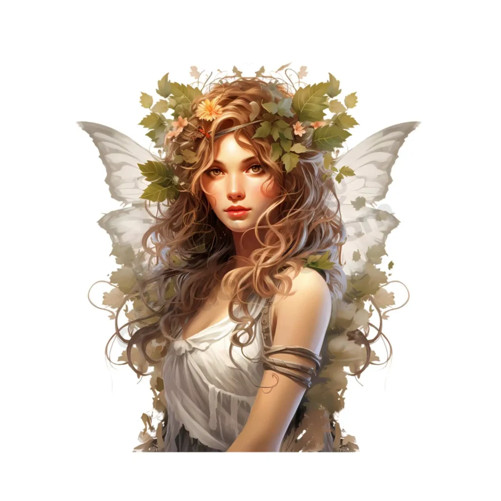 Free Fairy Cliparts to Download and Print – Whimsical Fantasy Art for All Ages 11 A fairy nestled in a mystical forest, glowing in harmony with nature. Free Beautiful Fairy Clipart ©affectiontag.com